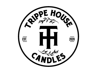 Trippe House Candles logo design by Ultimatum