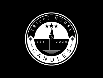 Trippe House Candles logo design by drifelm