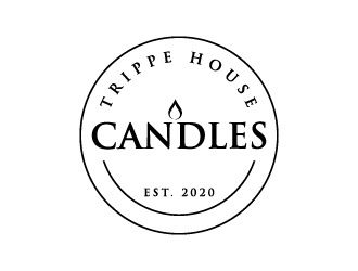 Trippe House Candles logo design by BrainStorming