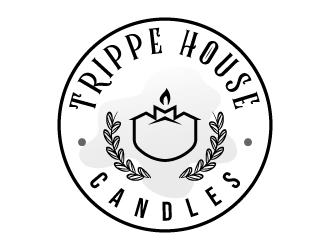 Trippe House Candles logo design by MUSANG