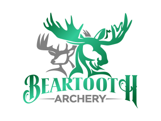 Beartooth Archery logo design by Gwerth