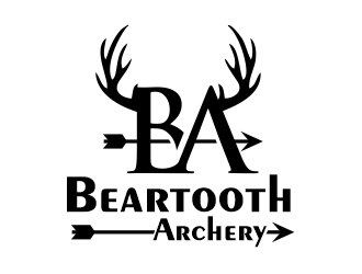 Beartooth Archery logo design by Gwerth