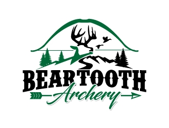 Beartooth Archery logo design by jaize