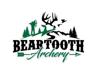 Beartooth Archery logo design by jaize