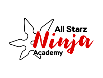 All Starz Ninja Academy logo design by Gwerth