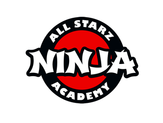 All Starz Ninja Academy logo design by kunejo