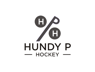 Hundy P Hockey logo design by Rizqy
