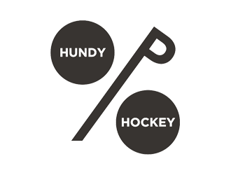 Hundy P Hockey logo design by Rizqy