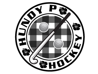Hundy P Hockey logo design by Suvendu