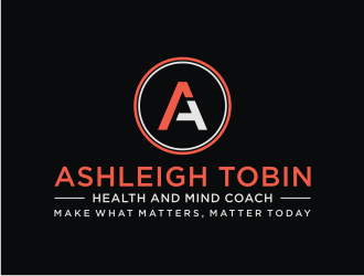 Ashleigh Tobin - Health and Mind Coach logo design by mbamboex