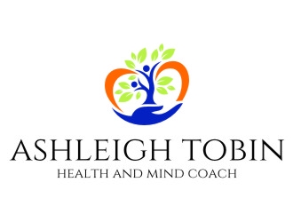 Ashleigh Tobin - Health and Mind Coach logo design by jetzu