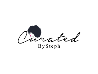 CuratedBySteph logo design by scolessi