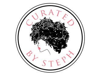 CuratedBySteph logo design by GemahRipah