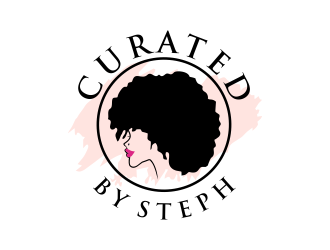 CuratedBySteph logo design by scolessi