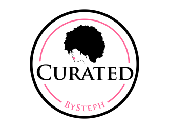 CuratedBySteph logo design by scolessi