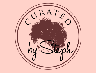 CuratedBySteph logo design by GemahRipah