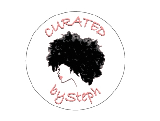 CuratedBySteph logo design by cybil