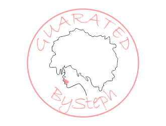 CuratedBySteph logo design by Greenlight