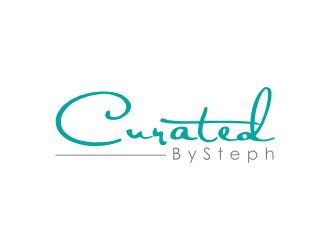 CuratedBySteph logo design by scolessi