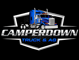 Camperdown Truck & AG logo design by 3Dlogos