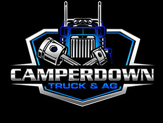Camperdown Truck & AG logo design by 3Dlogos