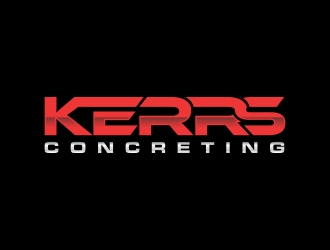 Kerrs concreting  logo design by javaz