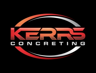 Kerrs concreting  logo design by javaz