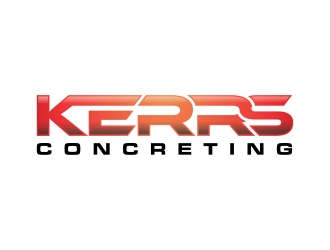 Kerrs concreting  logo design by javaz