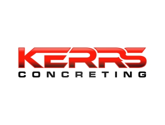 Kerrs concreting  logo design by javaz