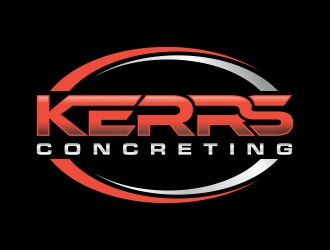 Kerrs concreting  logo design by javaz