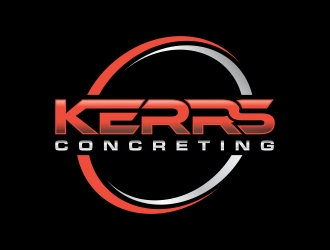 Kerrs concreting  logo design by javaz