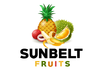 Sunbelt Fruits  logo design by BeDesign