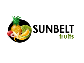 Sunbelt Fruits  logo design by BeDesign