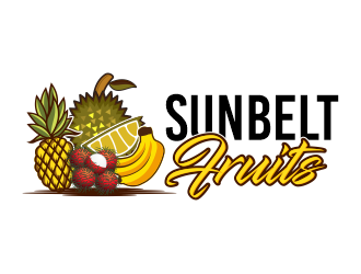 Sunbelt Fruits  logo design by zonpipo1