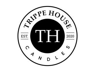 Trippe House Candles logo design by excelentlogo