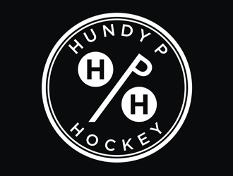 Hundy P Hockey logo design by Rizqy