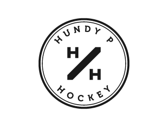 Hundy P Hockey logo design by pencilhand