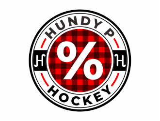 Hundy P Hockey logo design by mutafailan