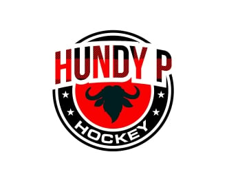 Hundy P Hockey logo design by MarkindDesign