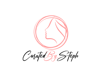 CuratedBySteph logo design by Gwerth