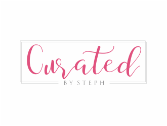 CuratedBySteph logo design by mutafailan