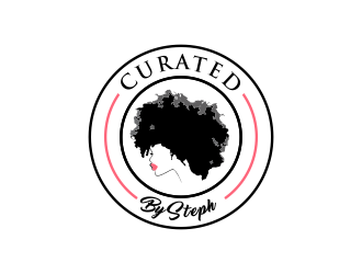CuratedBySteph logo design by done
