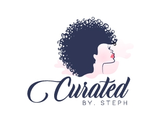 CuratedBySteph logo design by MUSANG