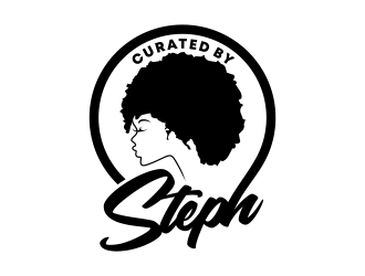 CuratedBySteph logo design by ekitessar