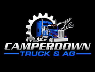 Camperdown Truck & AG logo design by 3Dlogos