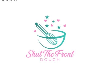 Shut The Front Dough logo design by aryamaity