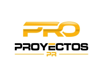 Proyectos PR logo design by javaz
