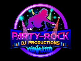 Party-Rock DJ Productions logo design by uttam