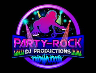 Party-Rock DJ Productions logo design by uttam