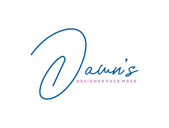 Dawns Designer Face Mask logo design by christabel